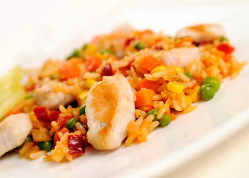 Pilaf with chicken recipe